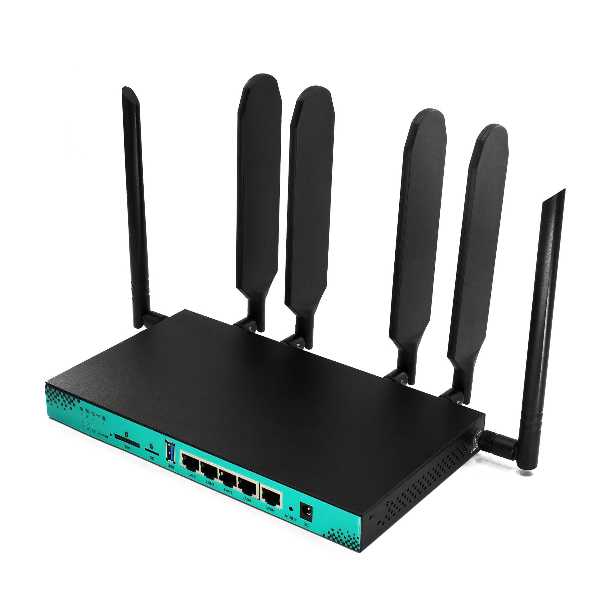 Efficient 4G Cat 6 OpenWRT SIM Router - Universal Compatibility with AT&T,  Verizon, and T-Mobile Networks –