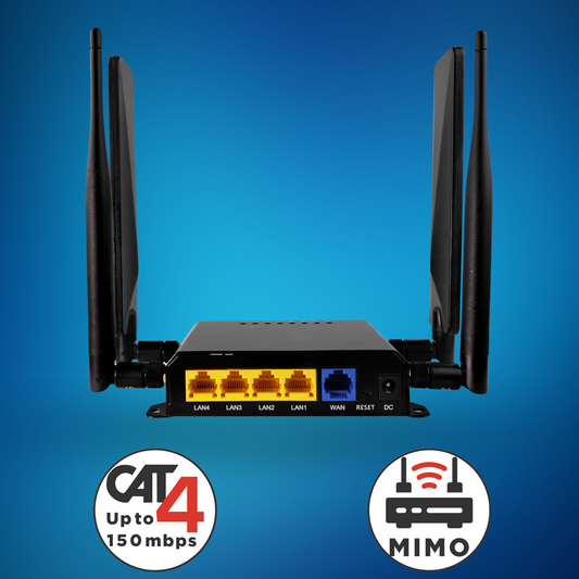 4G LTE CAT4 Unlocked OpenWrt Wireless Router